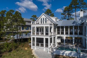 Exterior - Lakefront, Private Pool, Walk to beach, shops and restaurants, 30A Bike Path (Santa Rosa Beach)