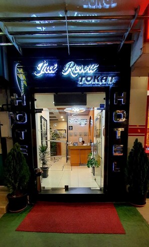 Fassade der Unterkunft