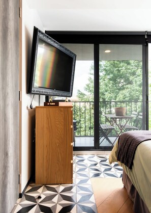 1 habitación, tabla de planchar con plancha, wifi y ropa de cama 