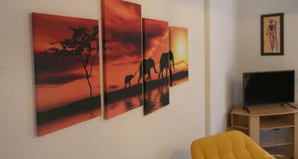 Appartement Rénové 5 Personnes, 2 Chambres, Jardin, Parking