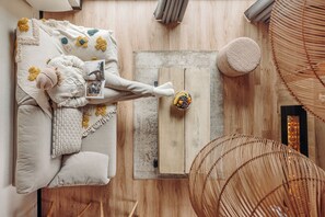 Uitzicht vanuit accommodatie