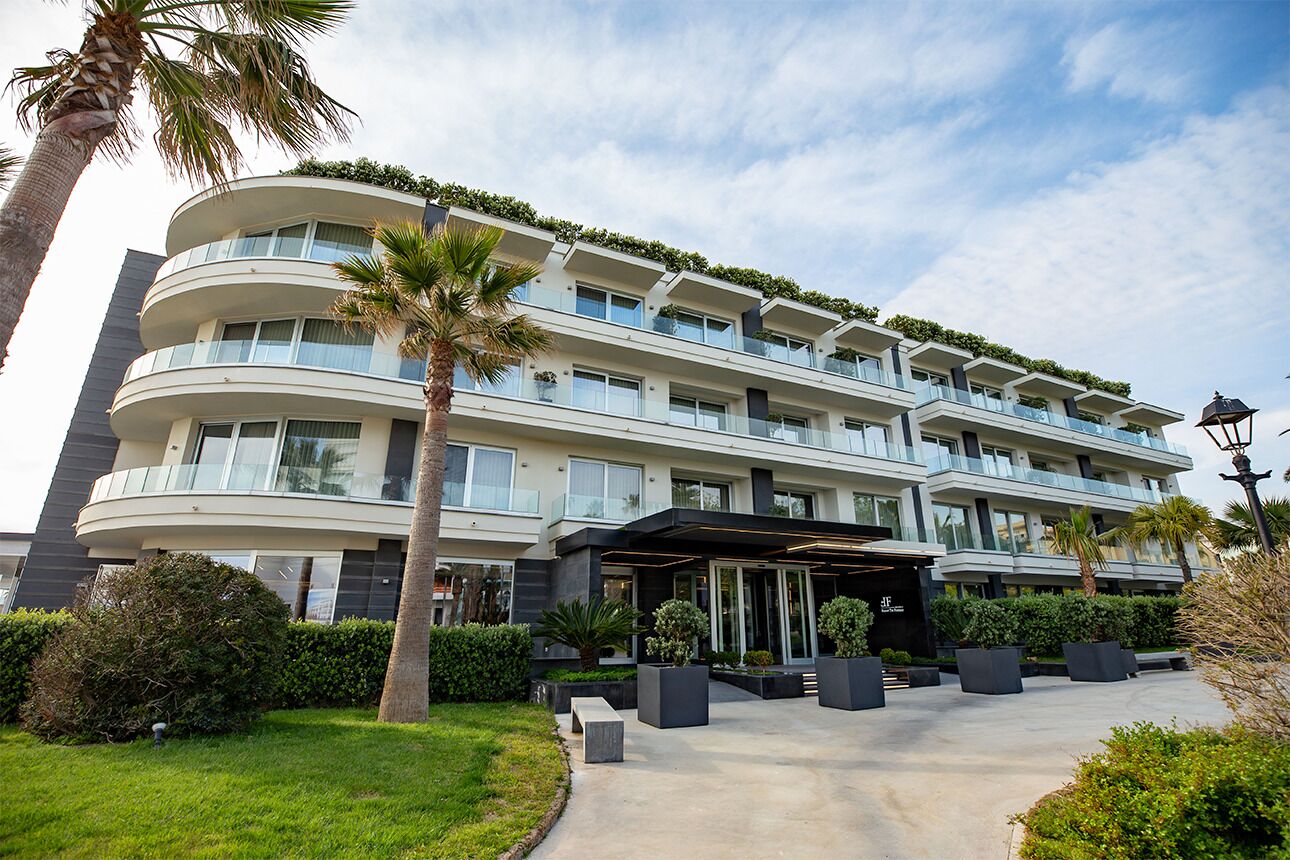 Façade de l’hébergement