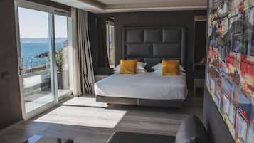 Suite King, Vista Mare..... | 1 camera, lenzuola Frette, biancheria da letto di alta qualità