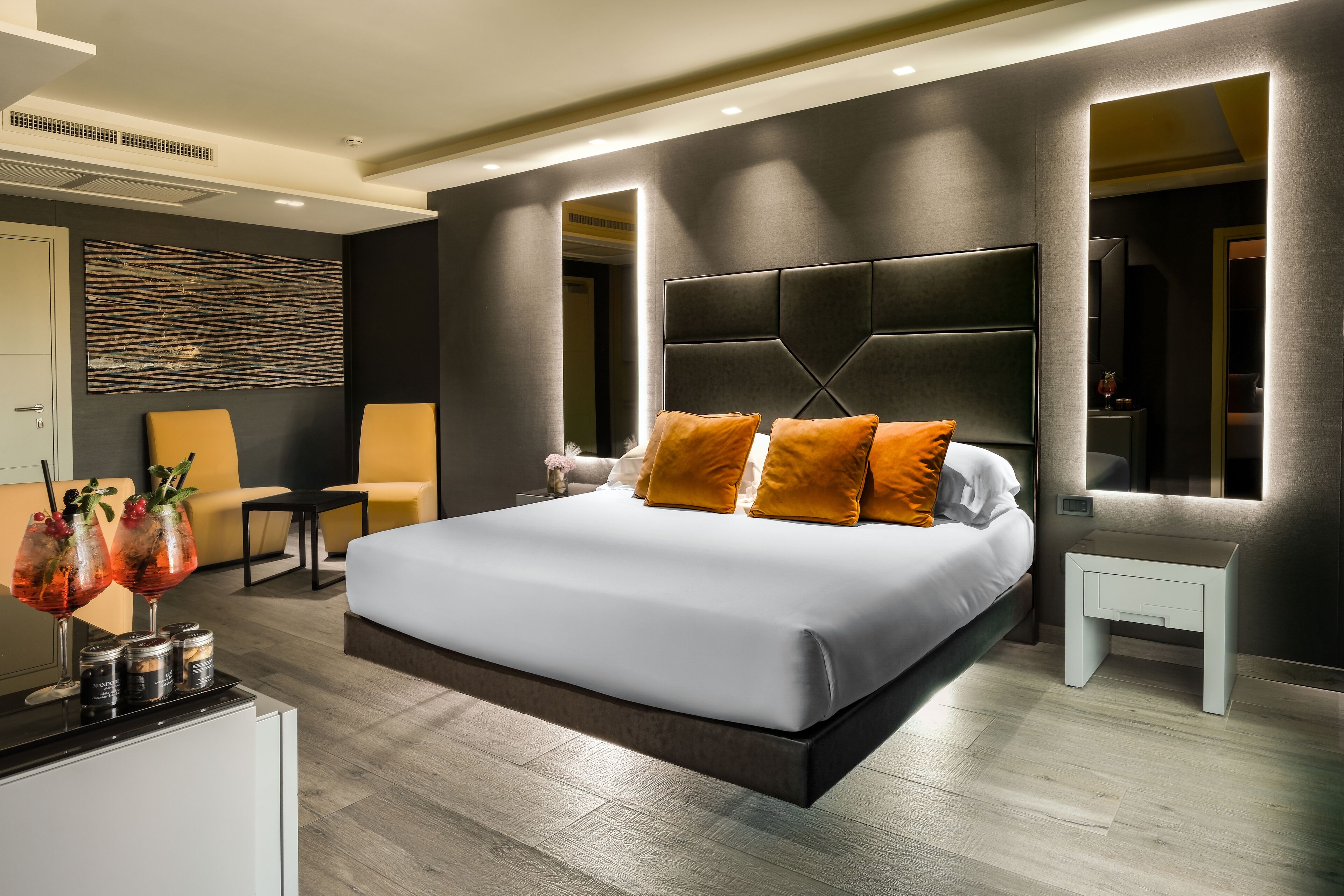 Luxury Quadruple Room | Frette Italian sheets, premium bedding, down comforters, minibar