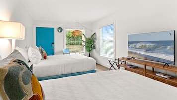 Premium bedding, pillow-top beds, free WiFi, bed sheets