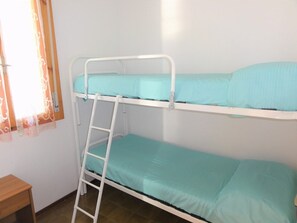3 slaapkamers, een kluis op de kamer, beddengoed
