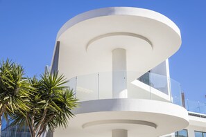 Voorkant van accommodatie