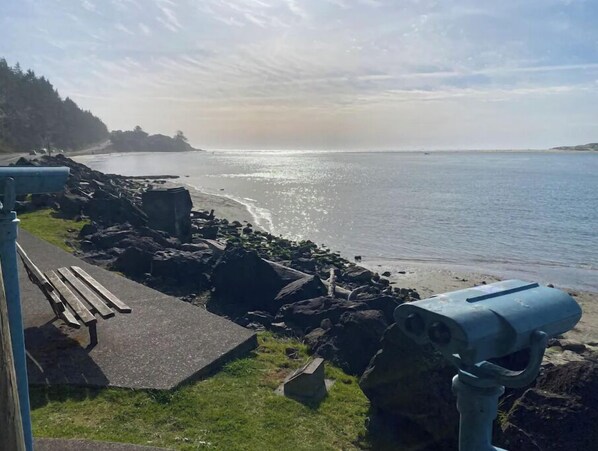 Vue depuis l’hébergement