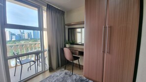 Apartamento luxo | 1 quarto, individualmente decorados, individualmente mobiliados