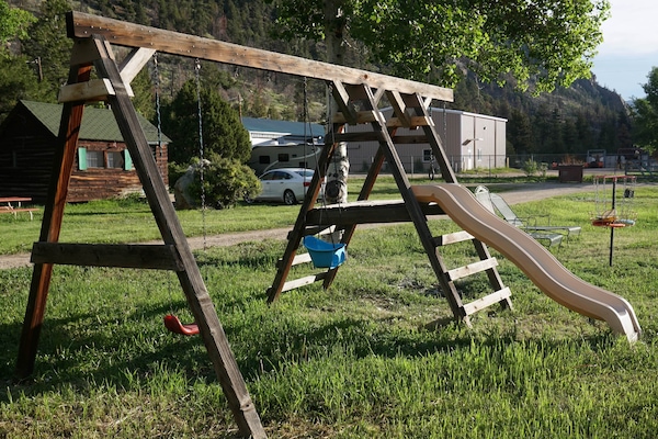 Enjoy amenities such as our playground, horseshoe pits, and propane grills.