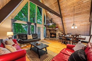 スマートテレビ、暖炉