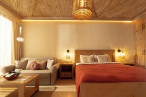 Deluxe Double Room, Mountain View | Premium bedding, down comforters, Tempur-Pedic beds, minibar - Izz Getaway – Adults Only (Dalaman)