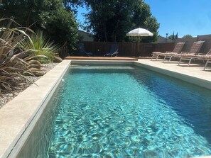 Indoor pool, outdoor pool