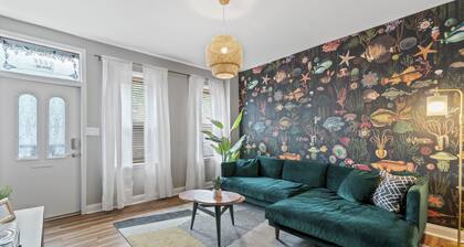 Trendy Fishtown Mid-Century Modern Inspired Home