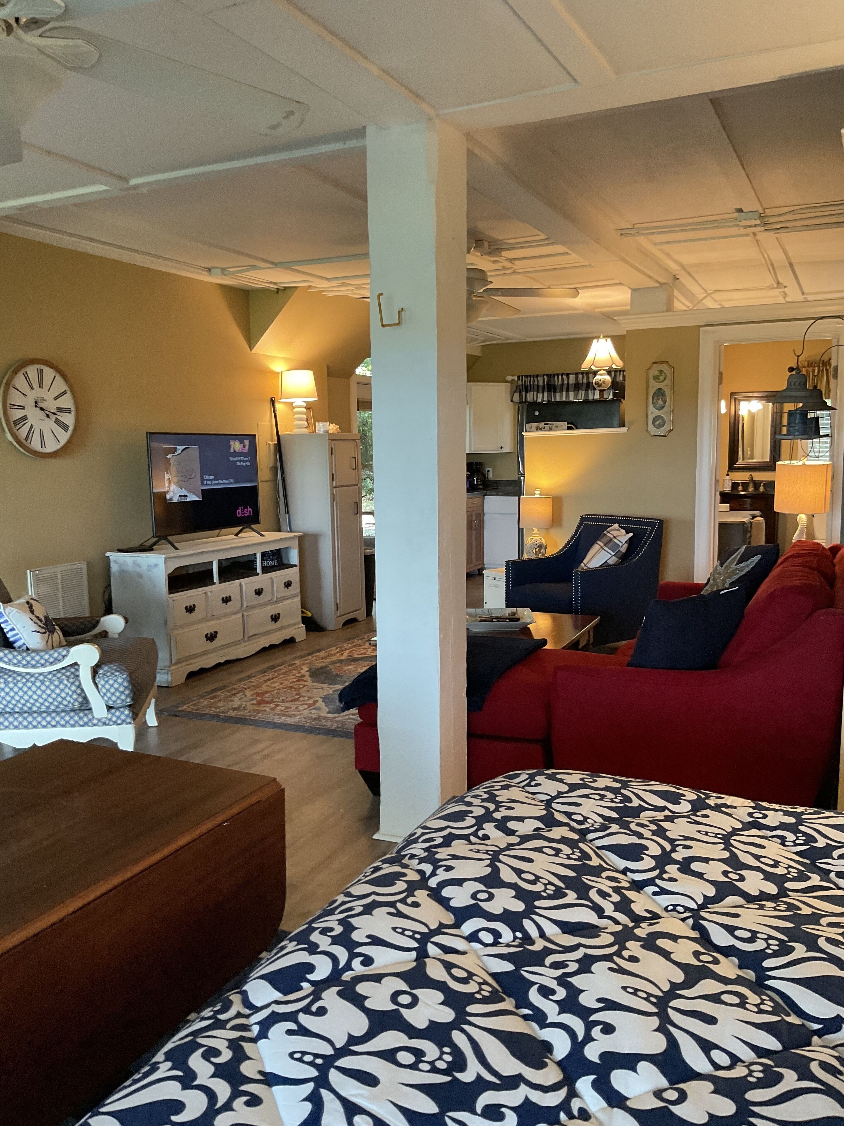 1 غرفة نوم وملاءات أسرّة