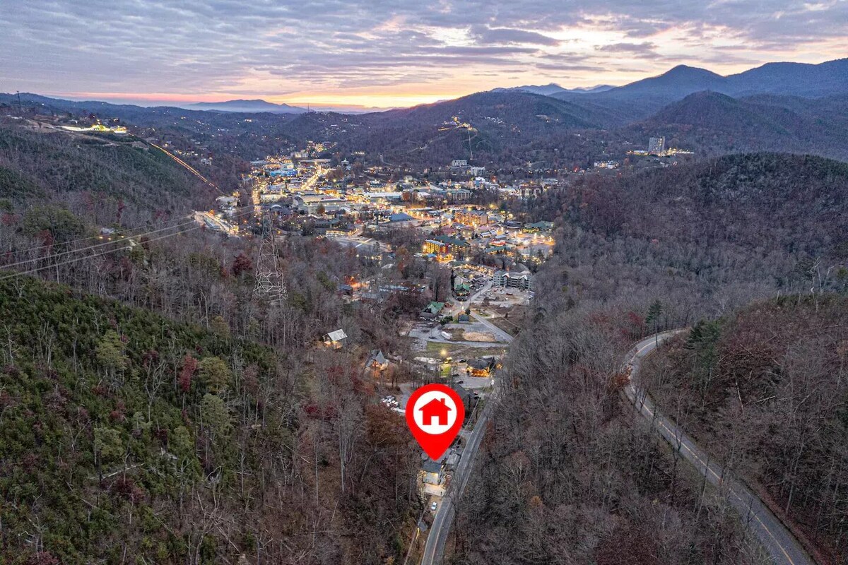 Photo 20 of Rushing Creek Sounds + Early Check-In+ HotTub + Dtown Edge + GSMNP+ King Bds