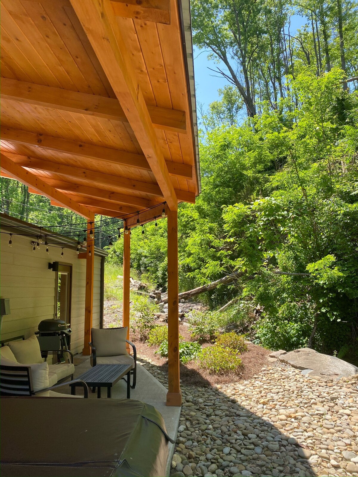 Photo 24 of Rushing Creek Sounds + Early Check-In+ HotTub + Dtown Edge + GSMNP+ King Bds