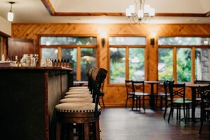 Wine bar, garden views, open select days