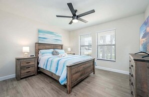 3 chambres, bureau, fer et planche à repasser, Wi-Fi gratuit