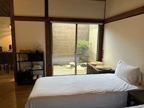 1 間睡房、熨斗/熨衫板、免費 Wi-Fi、床單