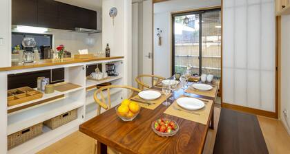 Haus Hibiki - exquisite Machiya in idealer Lage im Gion-Viertel