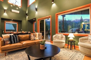 Interior - Luxe Summer Chalet with Hot Tub,Foosball,Mtn Views (Glacier)