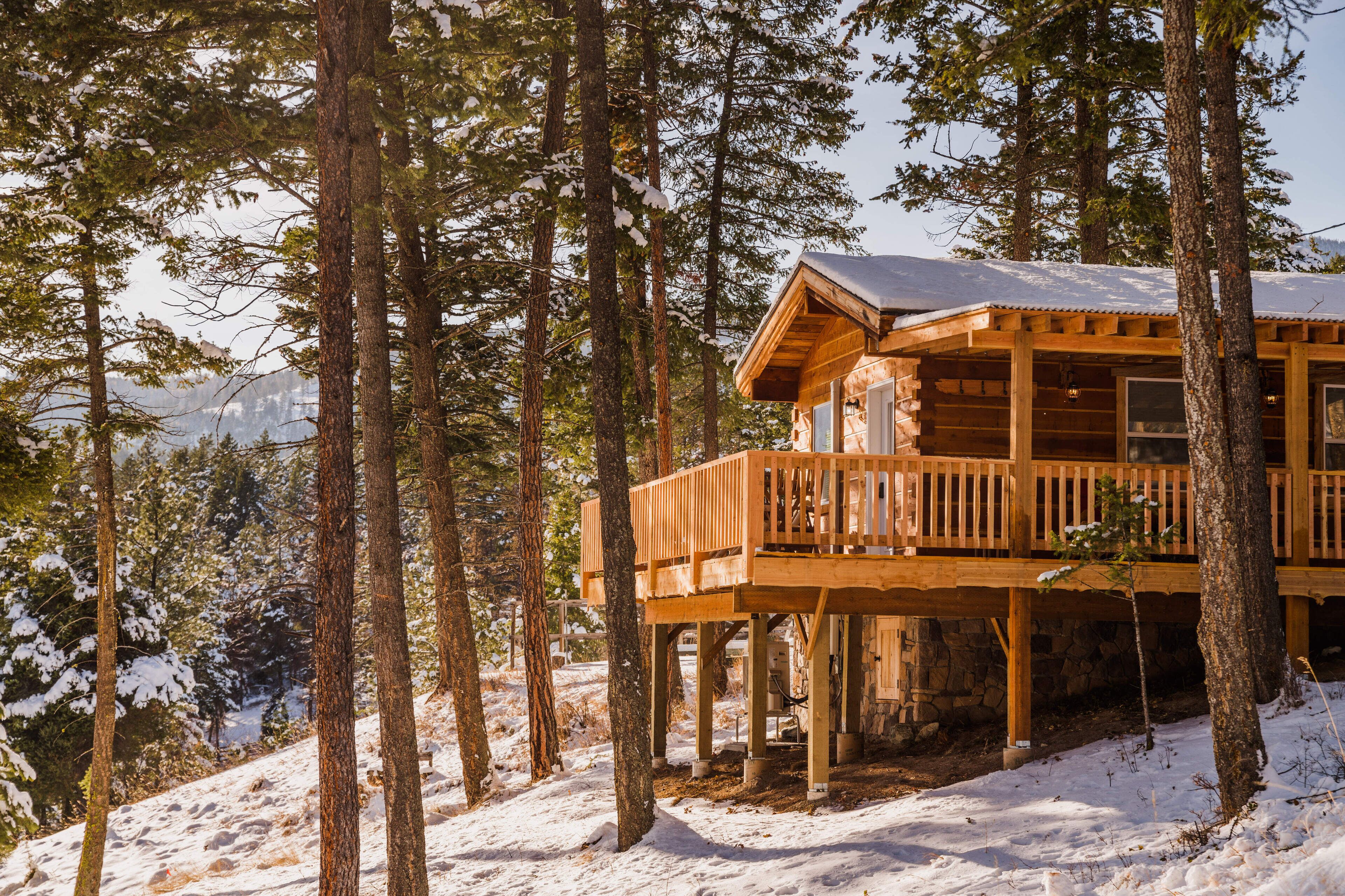 Meadowlark Cabin with Flathead Lake Views! 