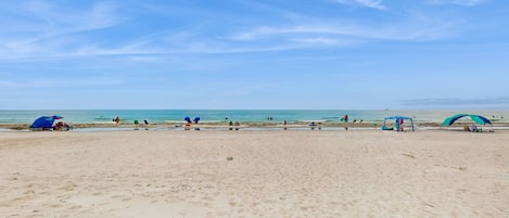 Sur la plage