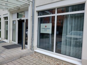 Fassade der Unterkunft