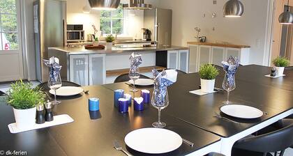 Chic vacation home with high-quality furnishings for 16 people