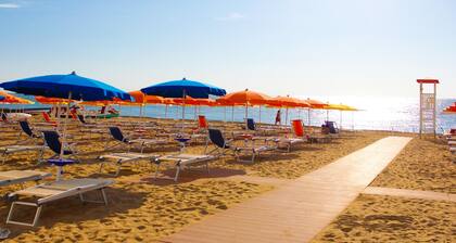 LUXURY TWO-ROOM APARTMENT A FEW STEPS FROM THE SEA AND THE PEDESTRIAN CENTER