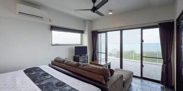 Habitación estándar doble, no fumadores (202 Sunset) | Colchones con acolchado adicional