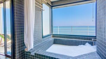 Luksus-dobbeltværelse - ikke-ryger (302 Star) | Senge med topmadrasser, arbejdsområde til bærbare computere