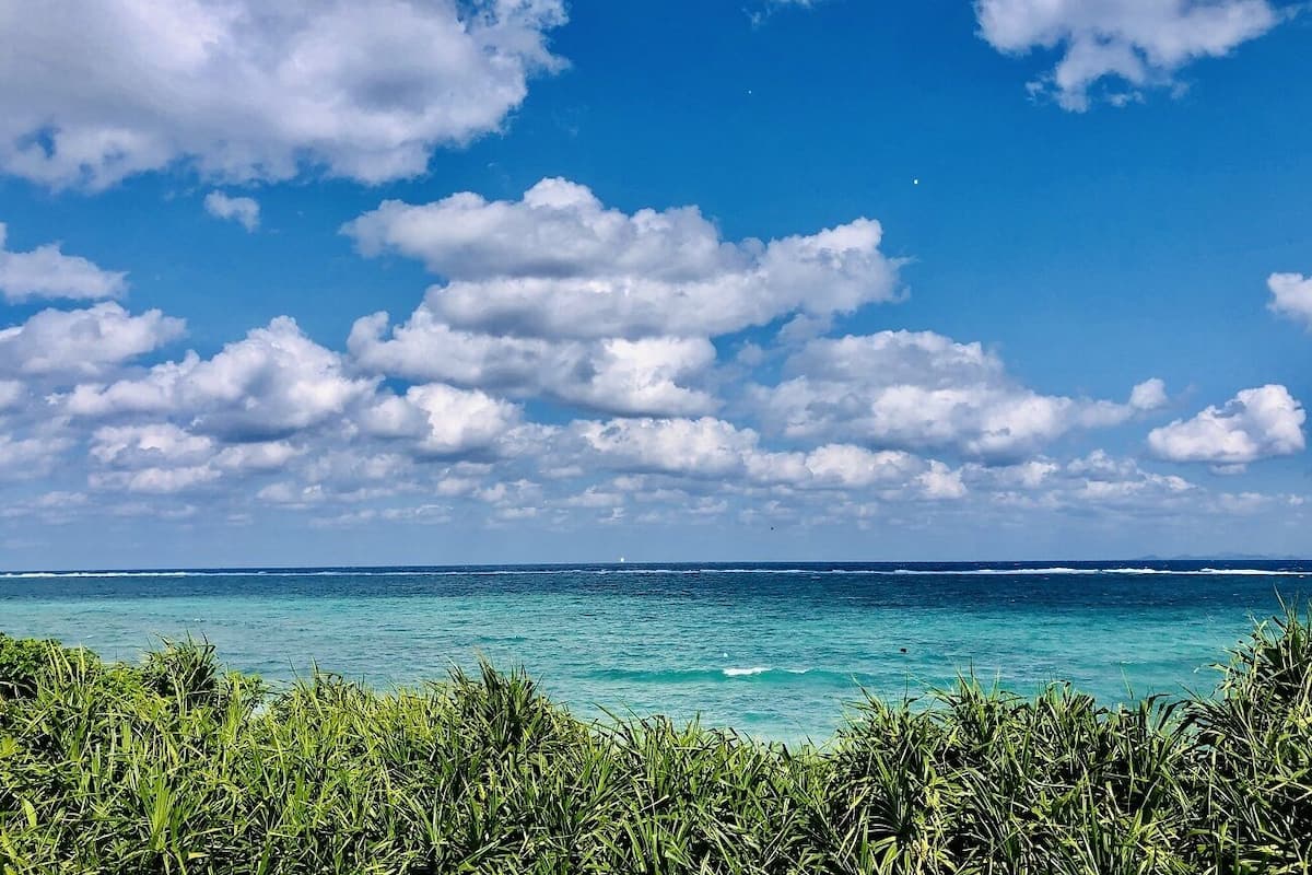 Premier-Zweibettzimmer, Meerblick, am Strand (201 Anthurium) | Blick vom Balkon