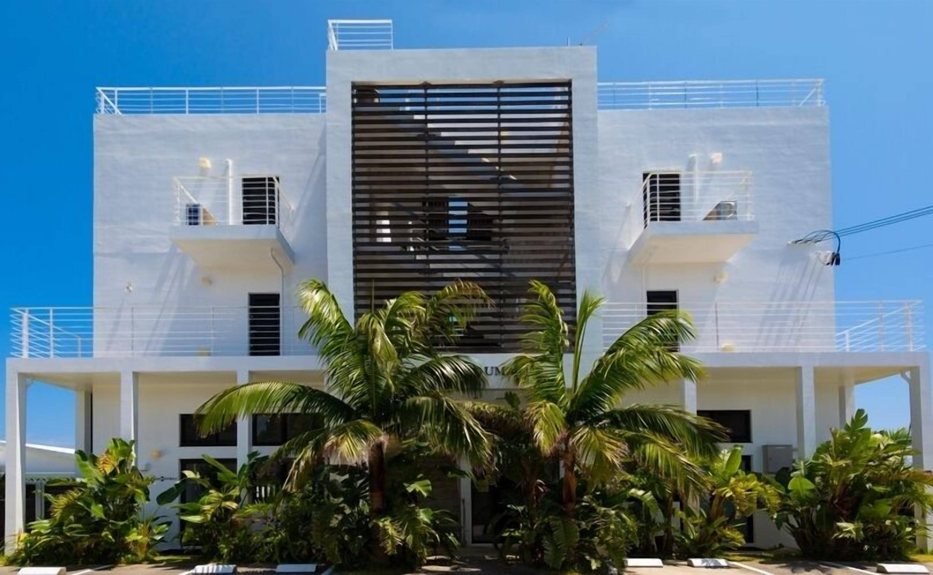 Façade de l’hébergement