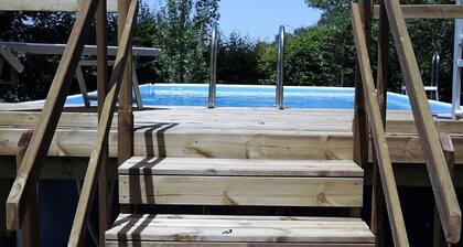 Maison de campagne entre Parme et Reggio Emilia avec Wifi et piscine