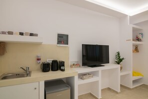 Premium Room | Premium bedding, pillowtop beds, in-room safe, iron/ironing board - Suncourt Lux Rooms (Zakynthos)