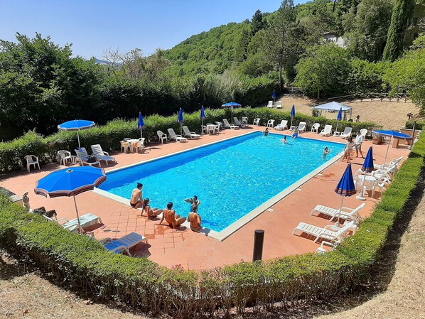 Outdoor pool - Farmhouse (Giomici)