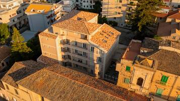 Fassade der Unterkunft