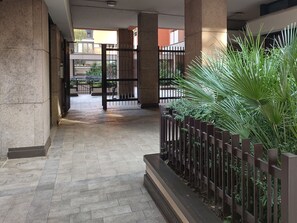 Enceinte de l’hébergement