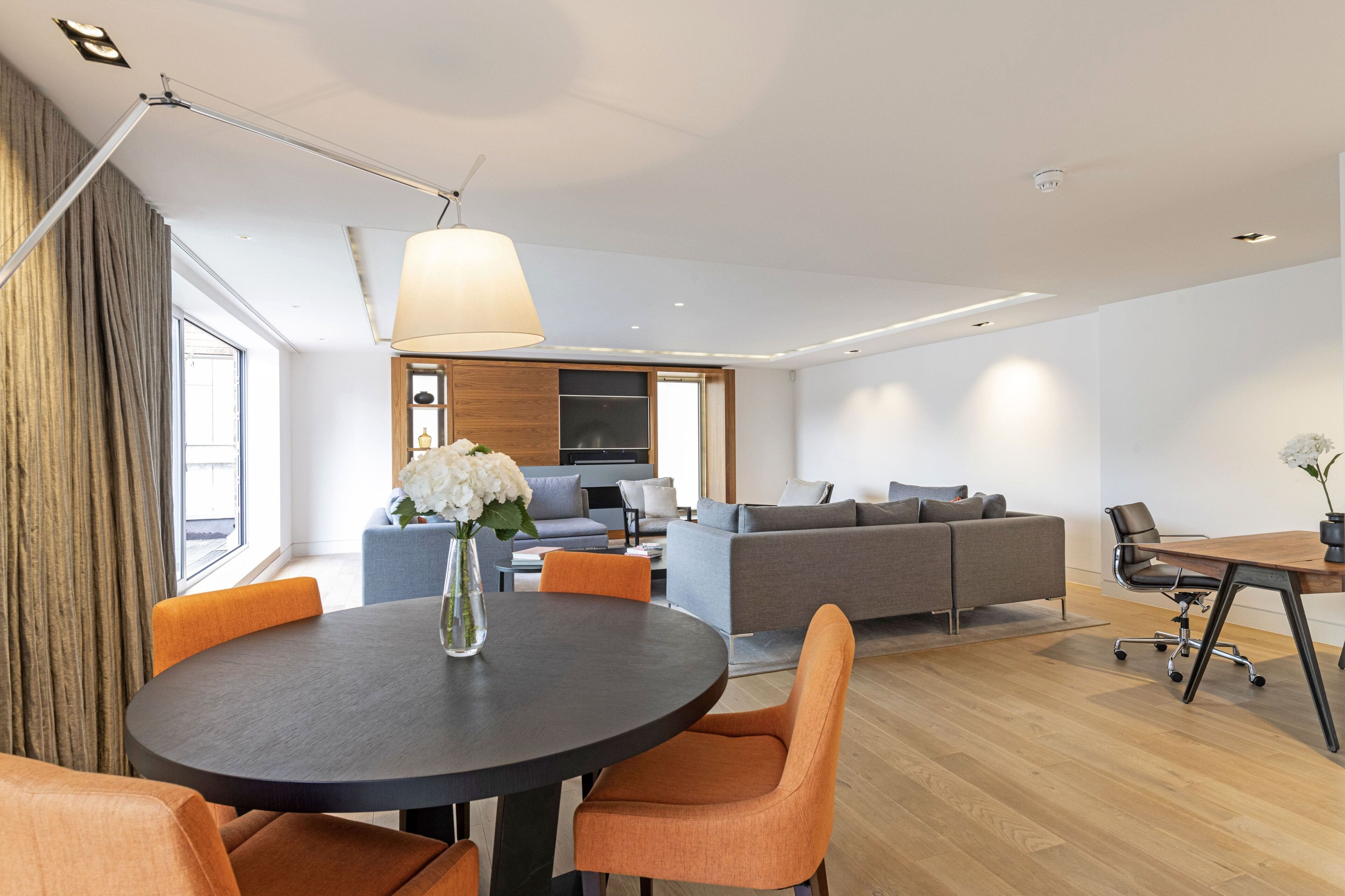 No.1 Treveris Street by Stayo | Living room | LED TV, heated floors