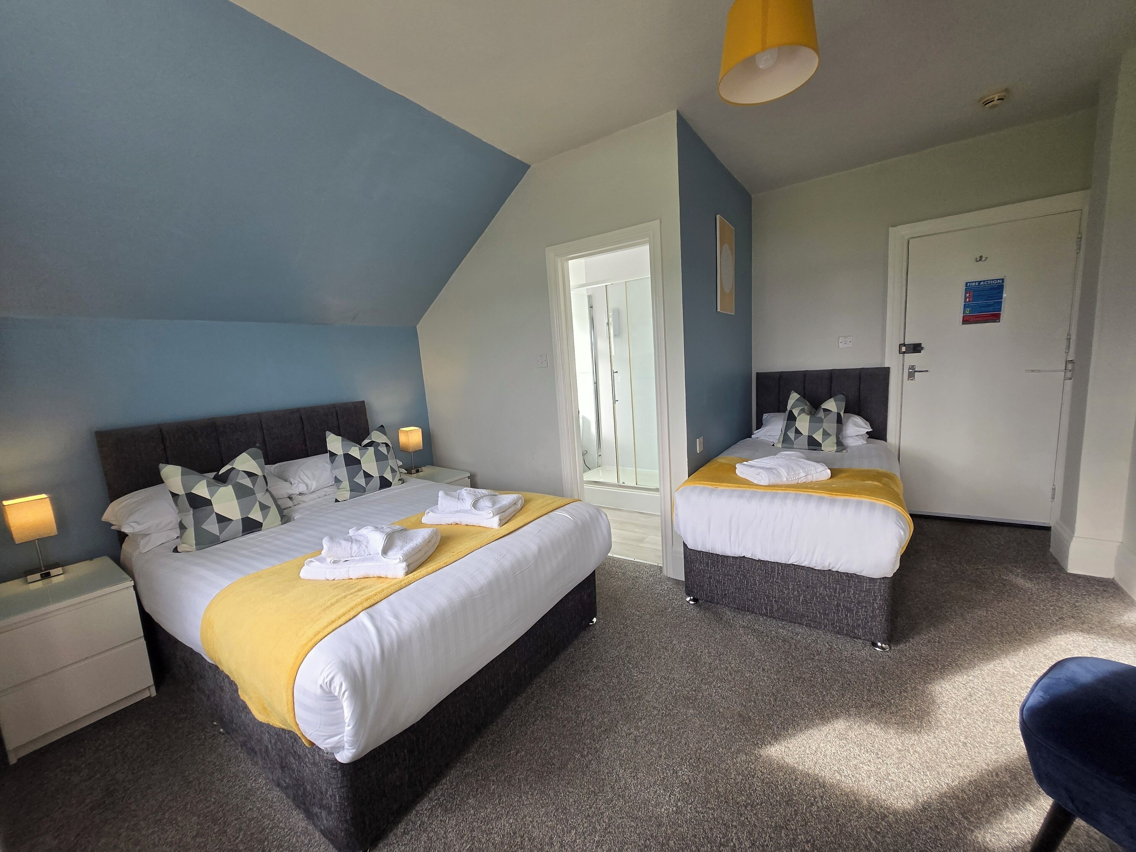 Chambre Triple Classique, vue mer