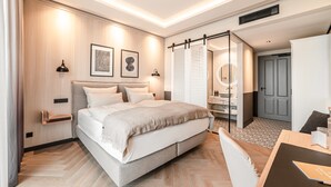 Superior Double Room | Desk, WiFi (free), bed sheets - Fasson Hotel (Heede)