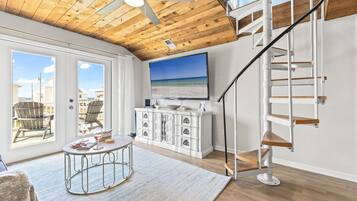 Smart TV, video games, DVD player, books