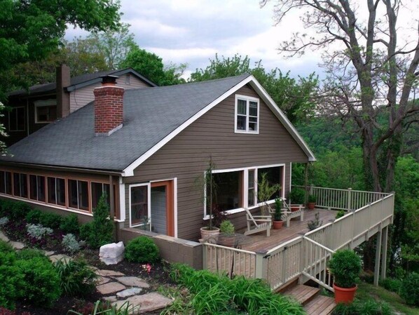 Fassade der Unterkunft