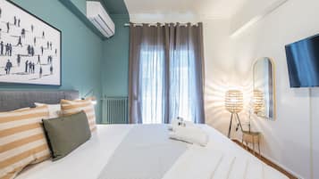 Habitación doble urbana | Escritorio, espacio para trabajar con laptop y wifi gratis