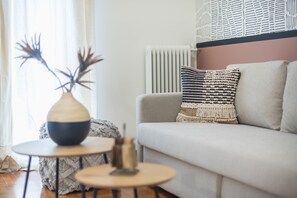 City Double Room | Living area