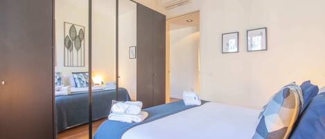 2 Schlafzimmer, Bügeleisen/Bügelbrett, kostenloses WLAN, Bettwäsche