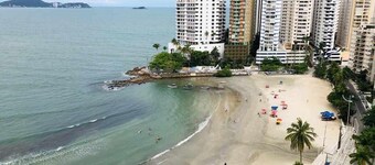 Apartamento pé na areia Praia das Astúrias