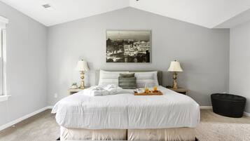 4 dormitorios, tabla de planchar con plancha, wifi